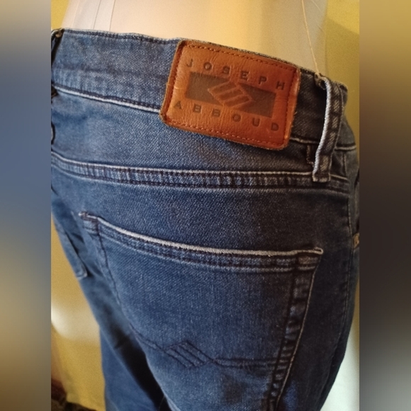 A Joseph Abboud Extreme Slim Fit Denim Jeans - Picture 2 of 13